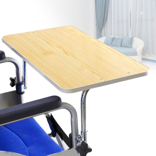 FRONG 22.44'' Rectangular Portable Folding Table For Wheelchairs Wayfair